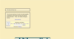 Desktop Screenshot of decodingmythology.com