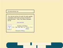 Tablet Screenshot of decodingmythology.com